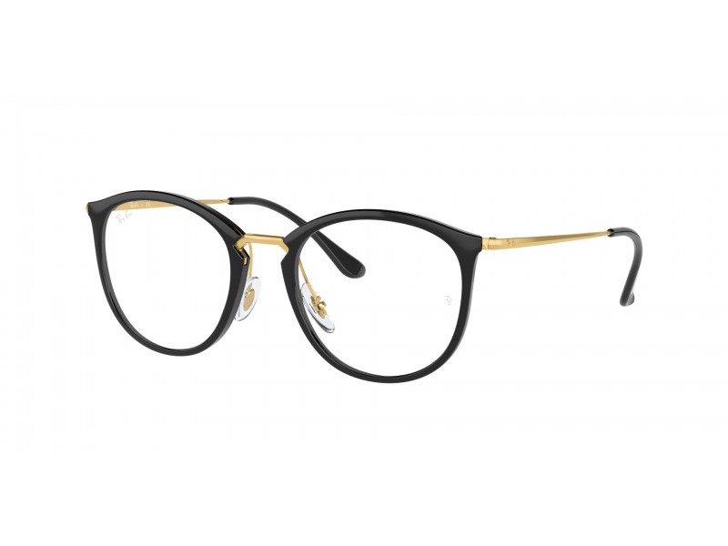 Ray-Ban RX7140 2000 fekete - demo lencse