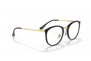 Ray-Ban RX7140 2000 fekete - demo lencse