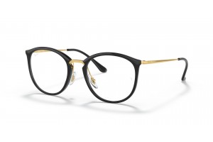 Ray-Ban RX7140 2000 fekete - demo lencse