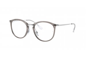 Ray-Ban RX7140 8125 Transparent Grey DEMO LENS szemüveg