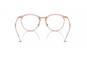 Ray-Ban RX7140 8335 – átlátszó rózsaszín keret