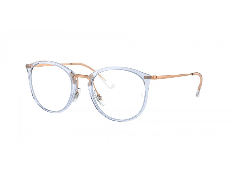 Ray-Ban RX7140 8336 világoskék demo szemüveg