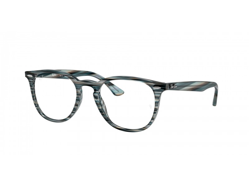 Ray-Ban RX7159 Striped Blue Grey szemüveg