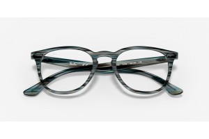Ray-Ban RX7159 Striped Blue Grey szemüveg