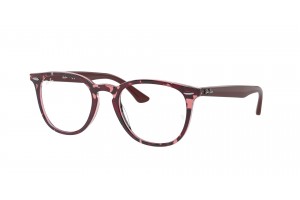 Ray-Ban RX7159 Havana On Transparent Purple szemüveg