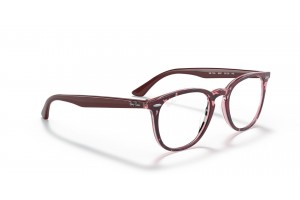 Ray-Ban RX7159 Havana On Transparent Purple szemüveg