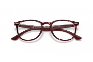 Ray-Ban RX7159 Havana On Transparent Purple szemüveg