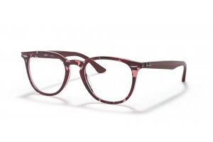 Ray-Ban RX7159 Havana On Transparent Purple szemüveg