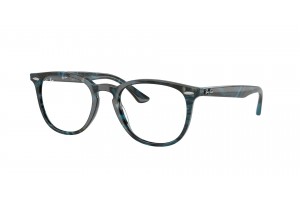 Ray-Ban RX7159 8394 Transparent Fantasy Blue & Grey