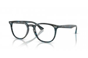 Ray-Ban RX7159 8394 Transparent Fantasy Blue & Grey