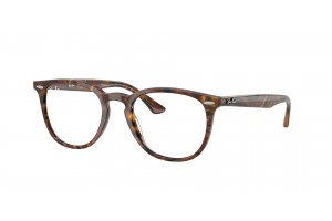 Ray-Ban RX7159 8395 Transparent Fantasy Brown Yellow DEMO LENS szemüveg