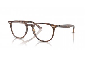 Ray-Ban RX7159 8395 transparent fantasy barna-sárga