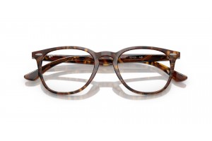 Ray-Ban RX7159 8395 transparent fantasy barna-sárga