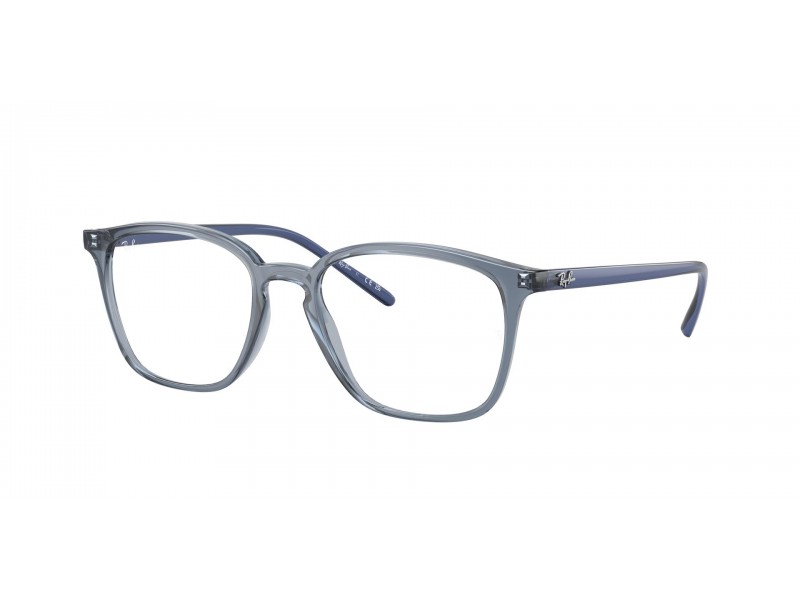 Ray-Ban RX7185 8235 áttetsző sötétkék (DEMO)