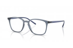 Ray-Ban RX7185 8235 áttetsző sötétkék (DEMO)