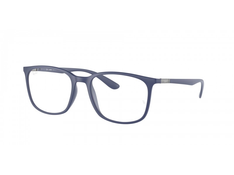 Ray-Ban RX7199 5207 Dark Blue - demo lencse