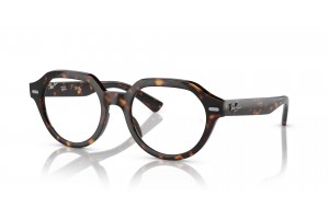 Ray-Ban RX7214 GINA Havana - demo lencsével