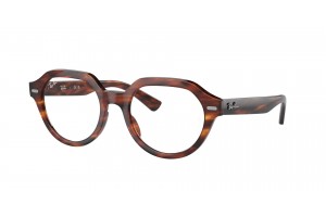 Ray-Ban RX7214 2144 GINA Striped Havana DEMO LENS szemüveg
