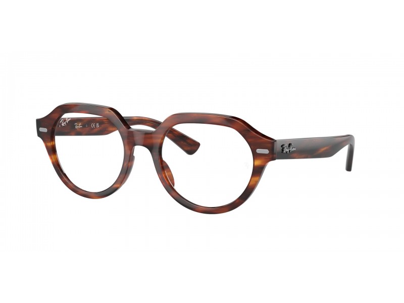 Ray-Ban RX7214 GINA Striped Havana - DEMO