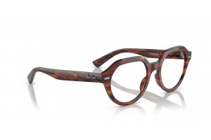 Ray-Ban RX7214 GINA Striped Havana - DEMO