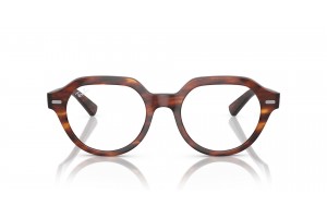 Ray-Ban RX7214 GINA Striped Havana - DEMO