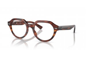 Ray-Ban RX7214 GINA Striped Havana - DEMO