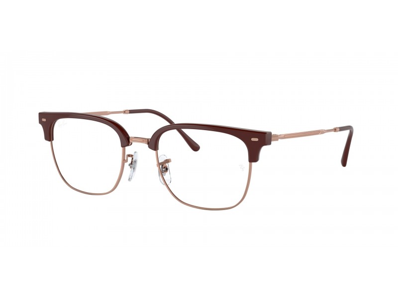 Ray-Ban RX7216 Clubmaster Bordeaux rózsaarany