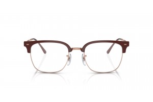 Ray-Ban RX7216 Clubmaster Bordeaux rózsaarany