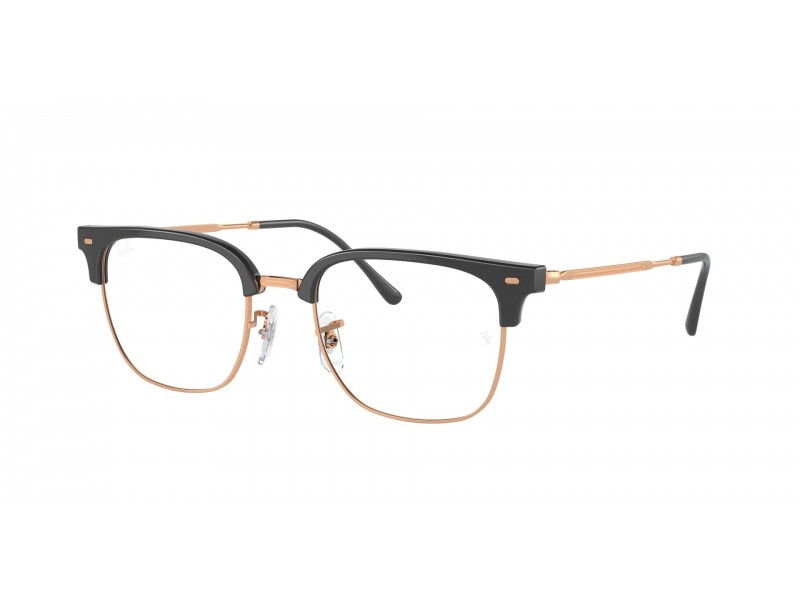 Ray-Ban RX7216 Clubmaster Dark Grey - Rose Gold