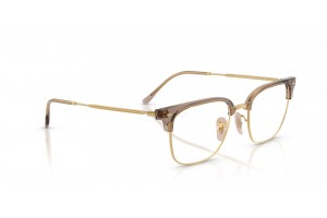 Ray-Ban RX7216 8471 Clubmaster Beige on Gold