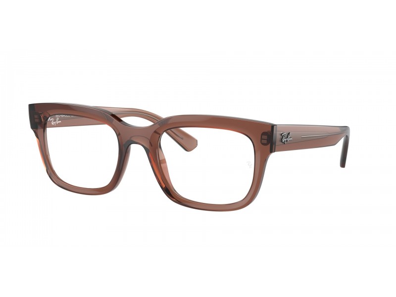 Ray-Ban RX7217 CHAD átlátszó barna keret