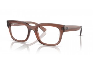 Ray-Ban RX7217 CHAD átlátszó barna keret