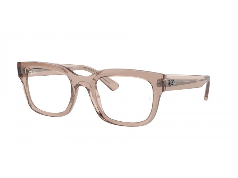 Ray-Ban RX7217 CHAD átlátszó világosbarna szemüveg