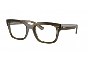 Ray-Ban RX7217 8468 CHAD Striped Green DEMO LENS szemüveg