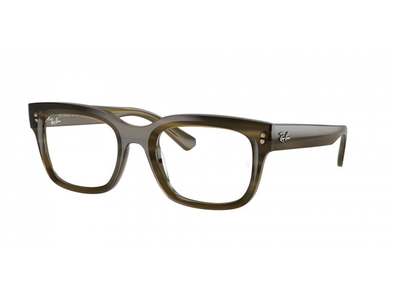 Ray-Ban RX7217 CHAD zöld csíkos szemüvegkeret