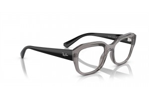Ray-Ban RX7225 LEONID Transparent Grey szemüvegkeret