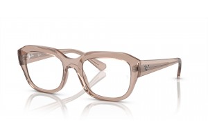 Ray-Ban RX7225 8317 LEONID - átlátszó világosbarna