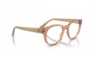Ray-Ban RX7227 8313 – világosbarna demo lencse