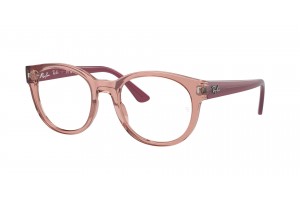 Ray-Ban RX7227 8314 Transparent Pink DEMO LENS szemüveg