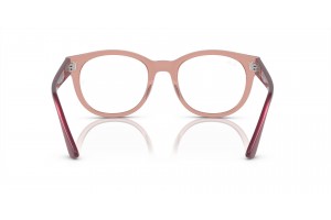 Ray-Ban RX7227 8314 Transparent Pink szemüveg (DEMO LENS)