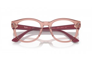 Ray-Ban RX7227 8314 Transparent Pink szemüveg (DEMO LENS)