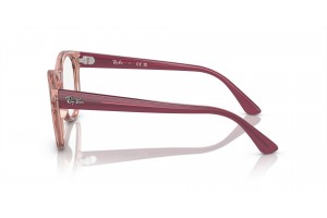 Ray-Ban RX7227 8314 Transparent Pink szemüveg (DEMO LENS)