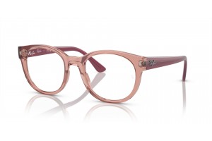 Ray-Ban RX7227 8314 Transparent Pink szemüveg (DEMO LENS)