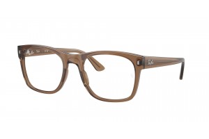 Ray-Ban RX7228 8198 Transparent Light Brown DEMO LENS szemüveg