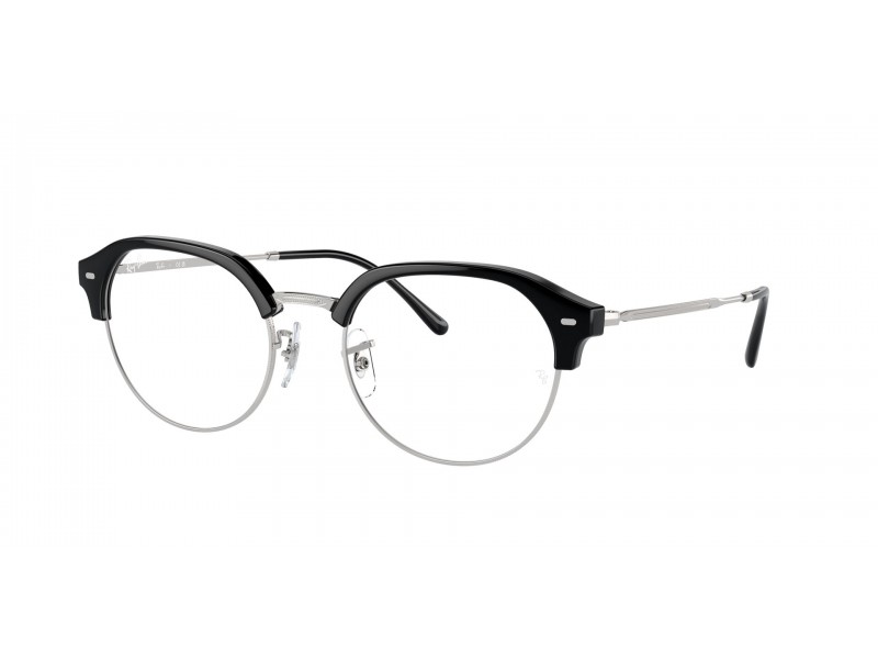 Ray-Ban RX7229 2000 Black On Silver