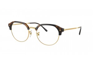 Ray-Ban RX7229 Havana On Gold - DEMO LENS