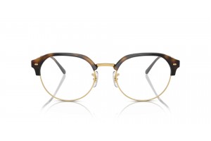 Ray-Ban RX7229 Havana On Gold - DEMO LENS