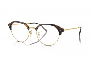Ray-Ban RX7229 Havana On Gold - DEMO LENS