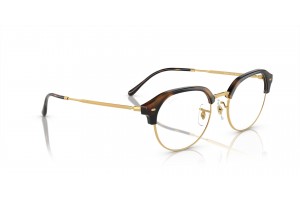 Ray-Ban RX7229 Havana On Gold - DEMO LENS