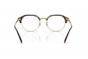 Ray-Ban RX7229 Havana On Gold - DEMO LENS